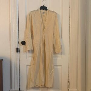Toteme Cream Long Maxi Dress